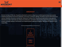 Tablet Screenshot of mromont.pl